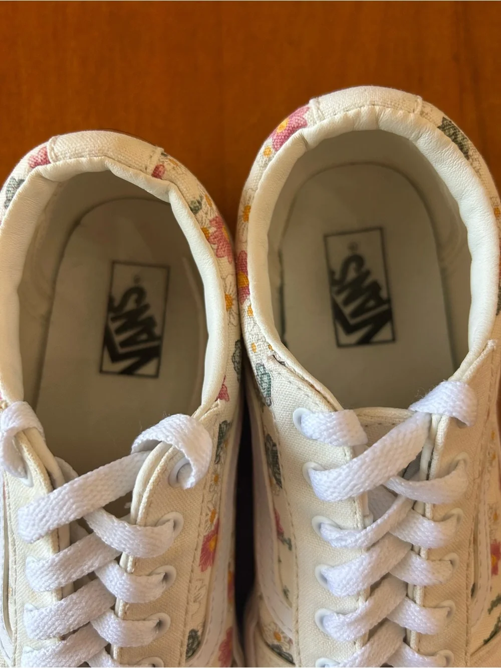 Vans Ward Desert Floral Marshmallow Low-Top Sneakers Youth 3